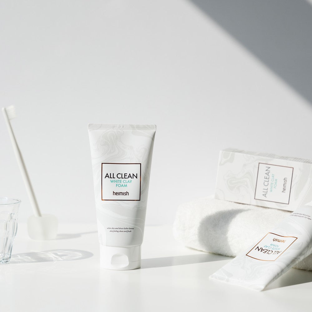 Fresh skin after using Heimish All Clean White Clay Foam