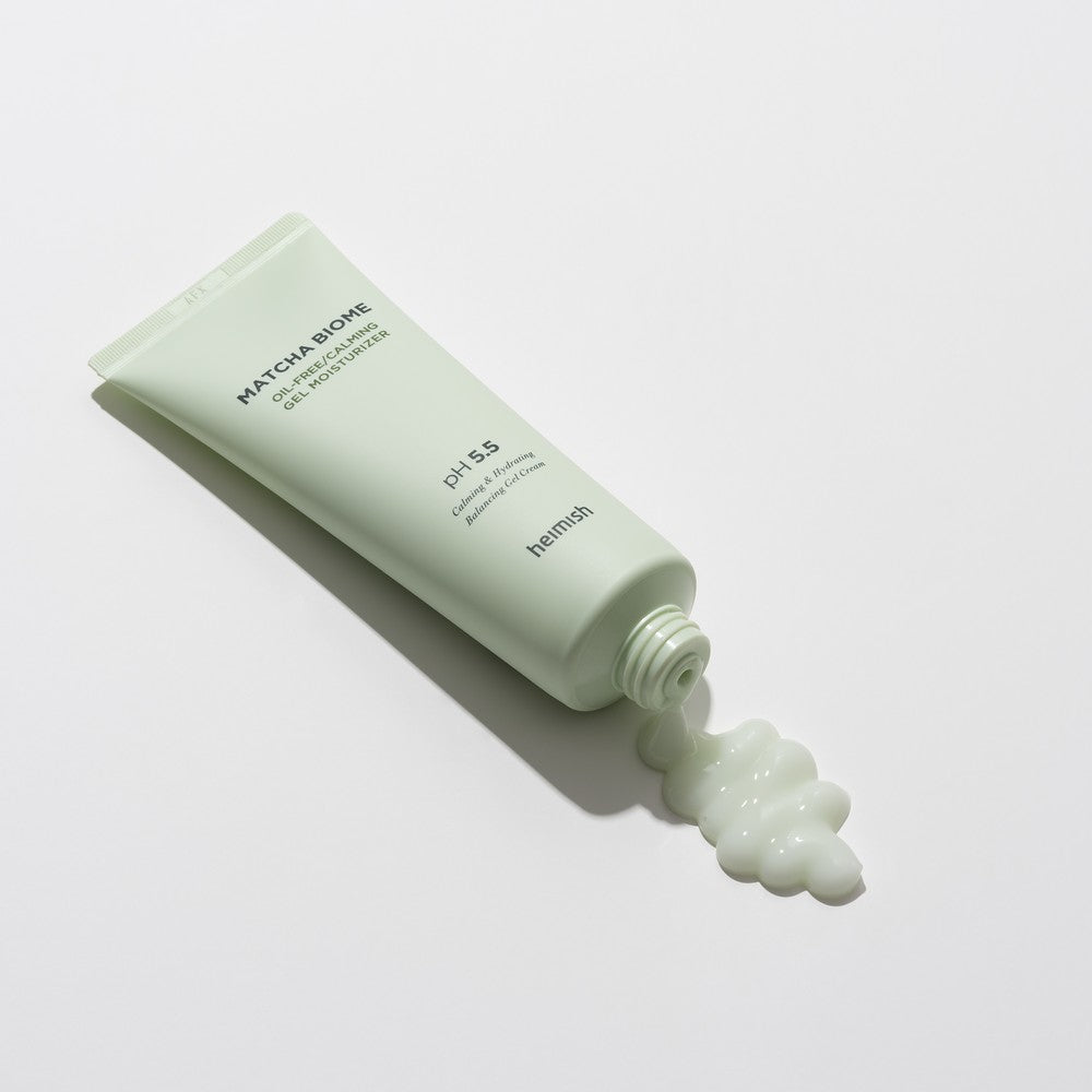 Heimish Matcha calming moisturizer for daily skincare routine
