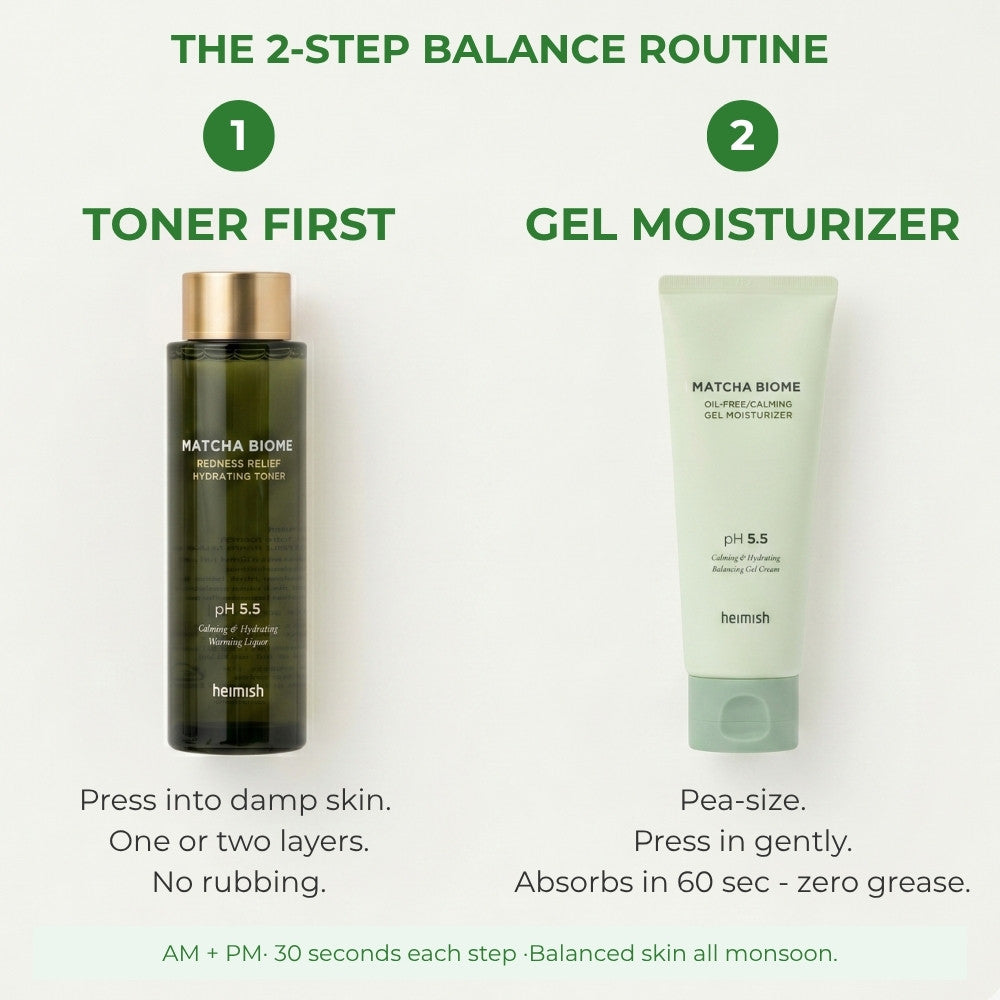 Matcha Biome Monsoon Balance Duo