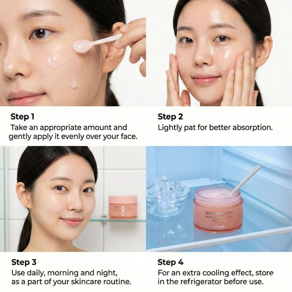 HEIMISH WATERMELON MOISTURE SOOTHING GEL CREAM