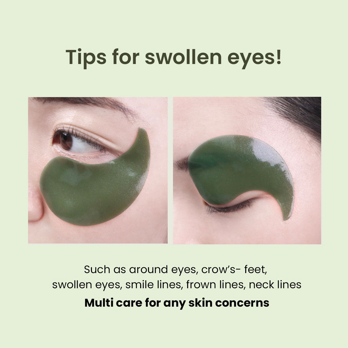 HEIMISH MATCHA BIOME HYDROGEL EYE PATCH