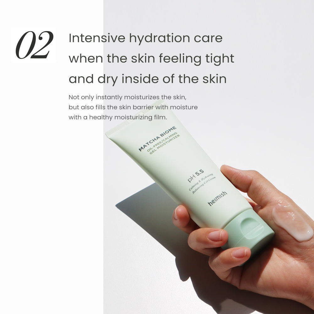 HEIMISH MATCHA BIOME OIL-FREE CALMING GEL MOISTURIZER