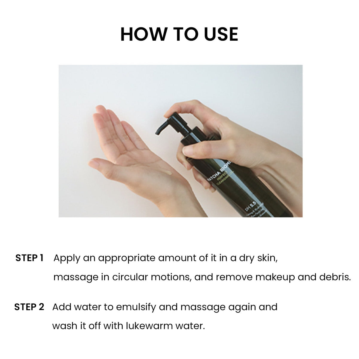 Heimish Matcha Biome Perfect Cleansing Oil
