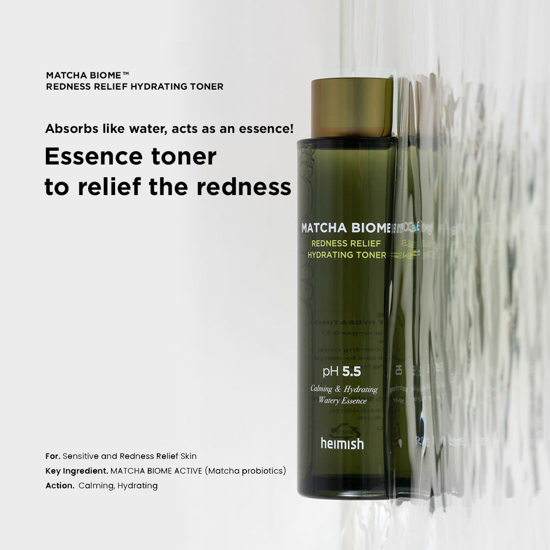 HEIMISH MATCHA BIOME REDNESS RELIEF HYDRATING TONER