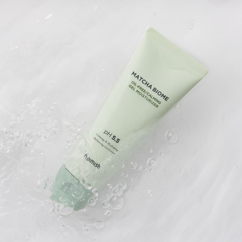 Close-up of Heimish calming gel moisturizer texture

