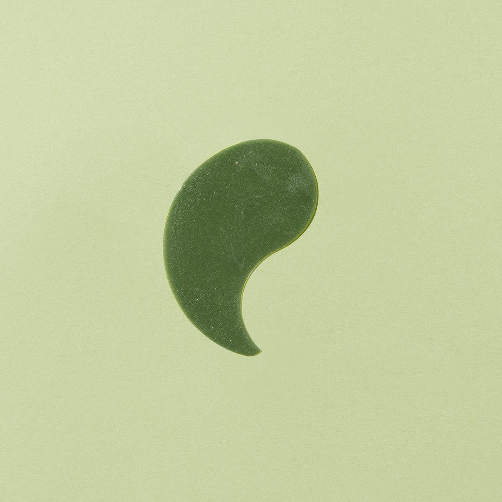 Close-up of Heimish Matcha Biome Hydrogel Eye Patch 

