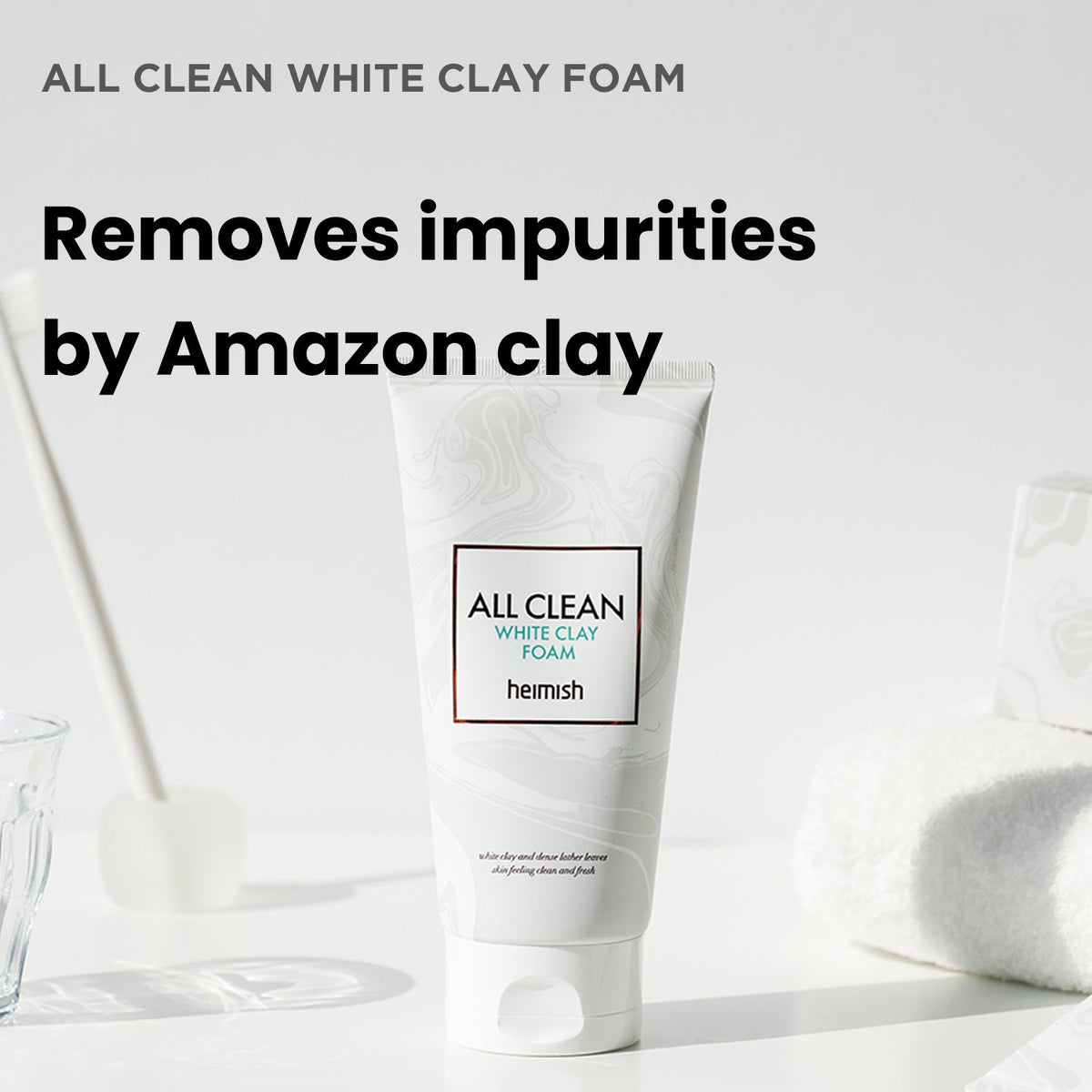 Heimish All Clean White Clay Foam