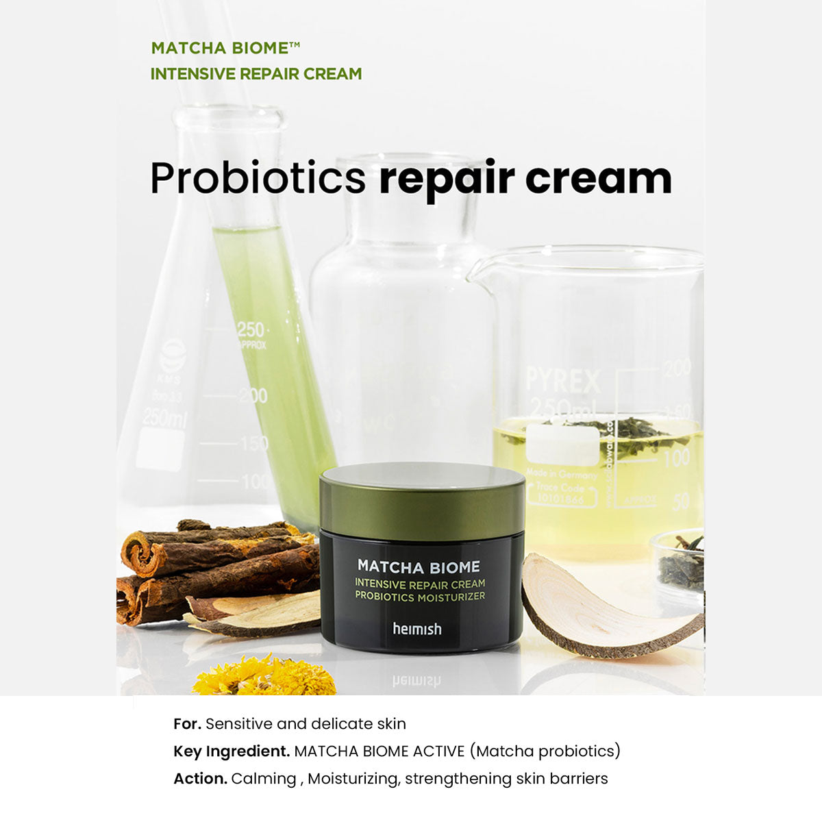 HEIMISH MATCHA BIOME INTENSIVE REPAIR CREAM