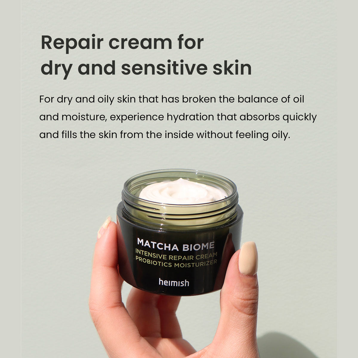 HEIMISH MATCHA BIOME INTENSIVE REPAIR CREAM