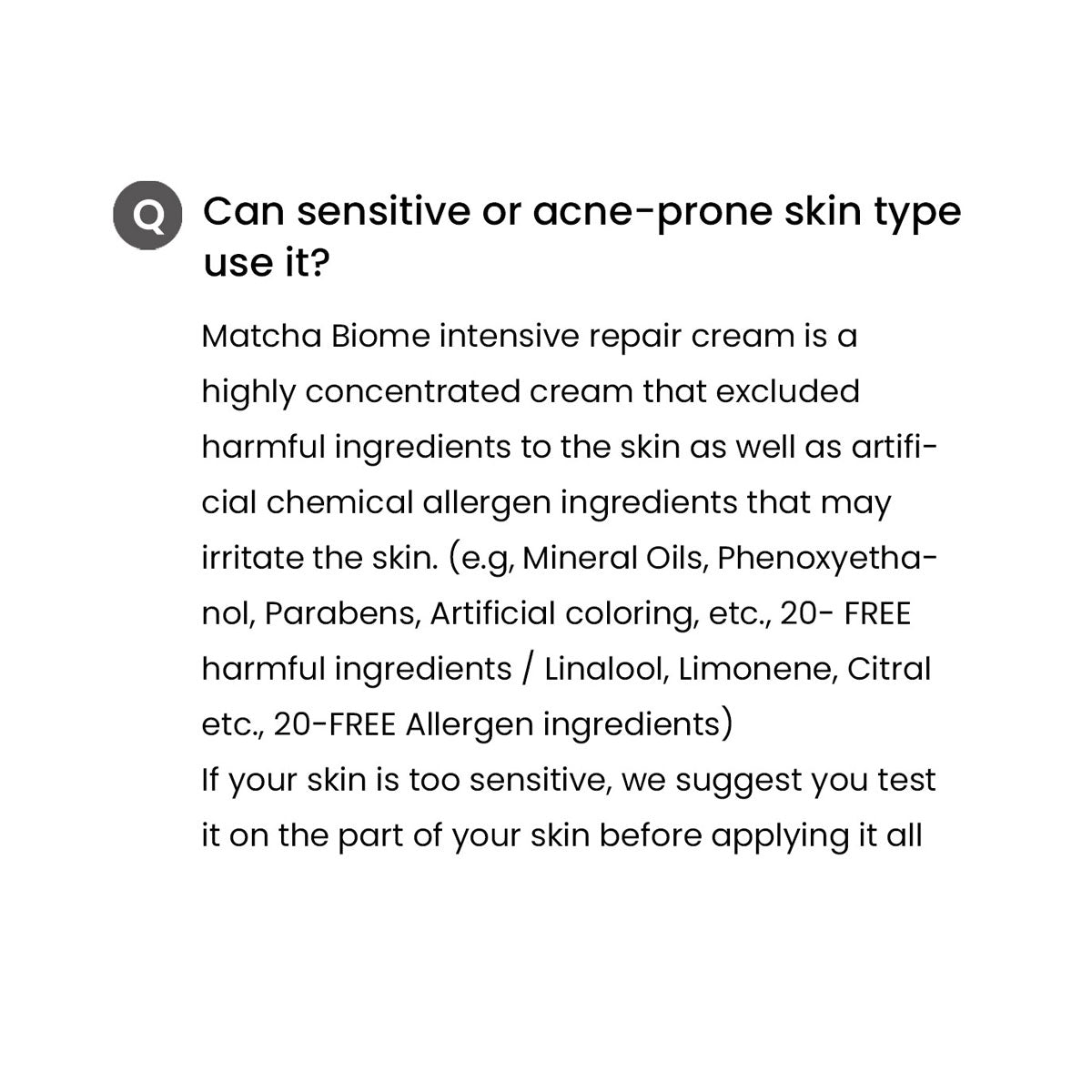 HEIMISH MATCHA BIOME INTENSIVE REPAIR CREAM