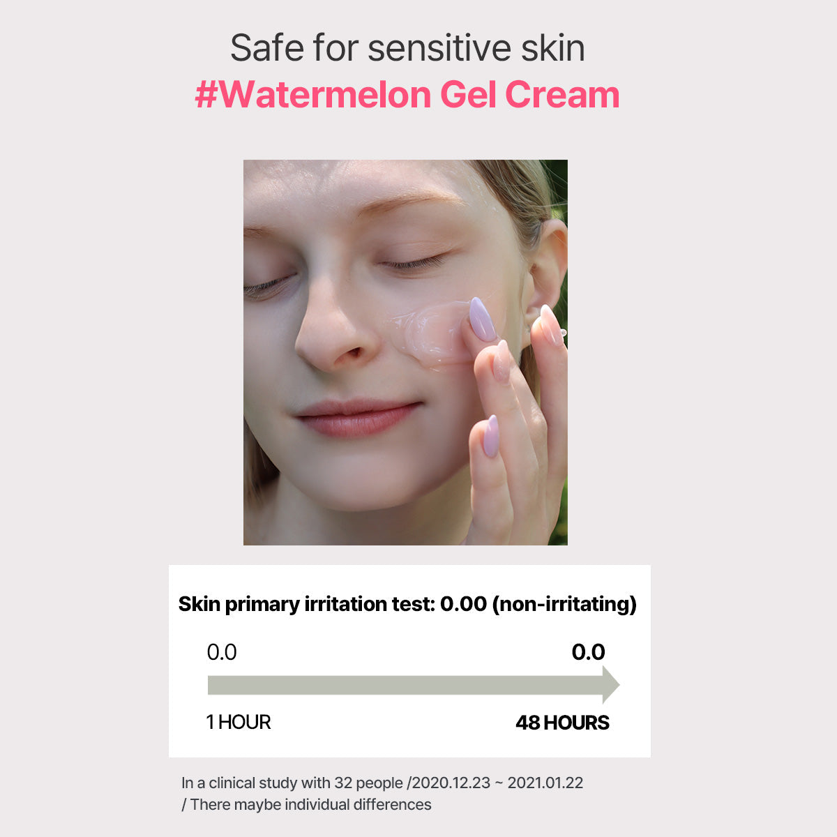 HEIMISH WATERMELON MOISTURE SOOTHING GEL CREAM