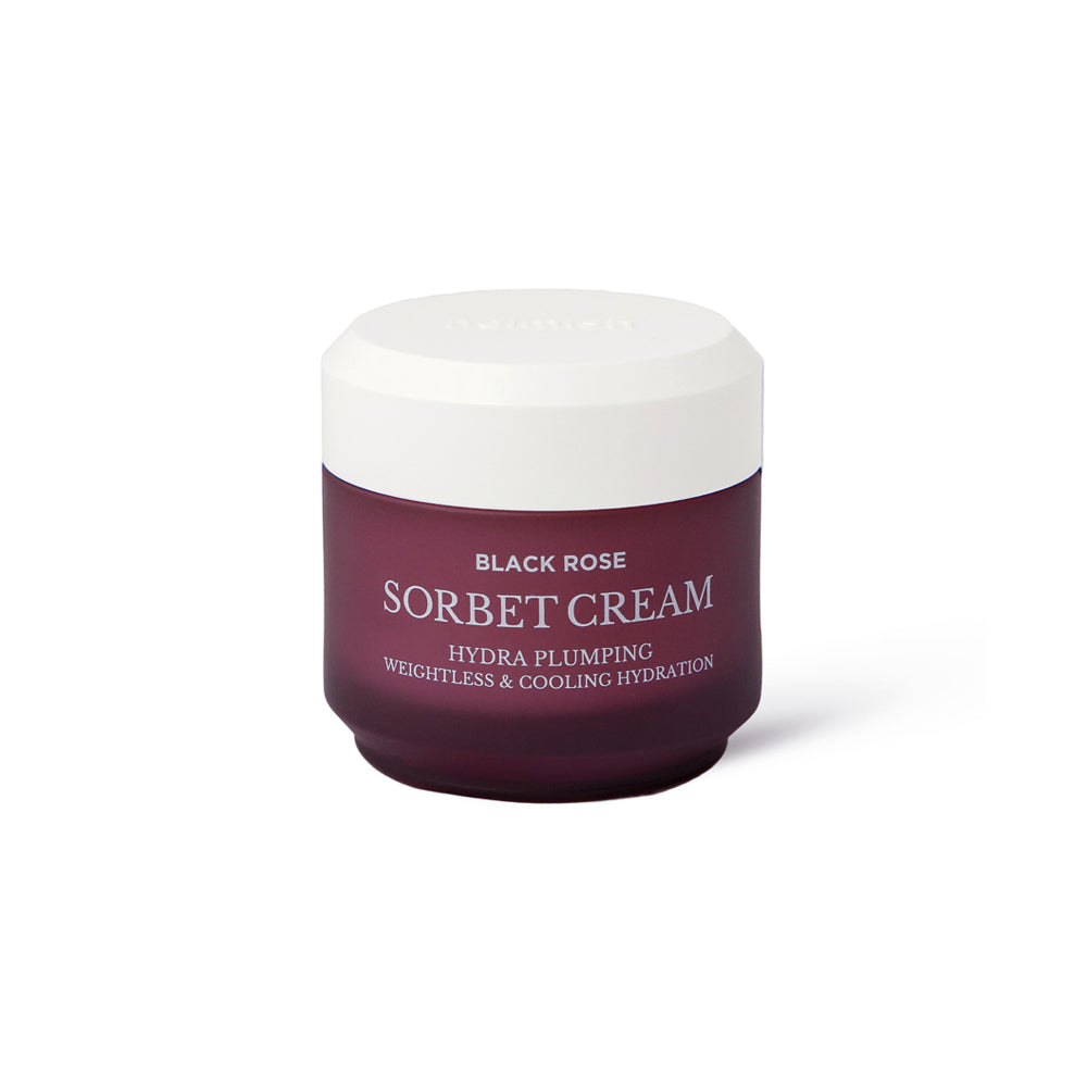 Heimish Black Rose Sorbet Cream jar front view

